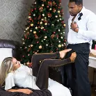 Barra Brass in 'Barra Brass Gets the Butler's Big Black Cock'