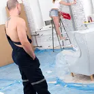 Connie Sparkle in 'Connie Sparkle Is Decorated in Cum by Her Hung Painter'