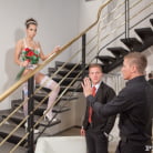 Ferrera Gomez in 'Bride in stockings gets into threesome'