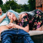 Misha Mayfair in 'Misha Mayfair debuts in Private with DP in the garden'