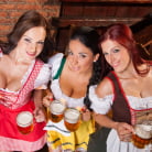 Abbie Cat in 'Babes working end up in orgy'