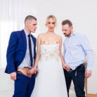 Anna Khara in 'Anna Khara, Horny Bride Enjoys Threesome with DP'