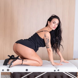 Claudia Bavel Enjoys a Massage with a Happy Ending