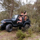 Claudia Rossi in 'Sharing Dick Outdoors'