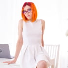 Elin Holm in 'Elin Holm, Nerdy Teen Debuts with Anal'