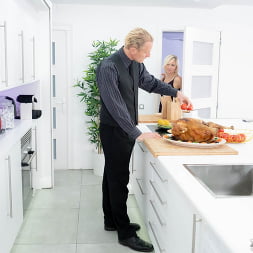 Thanksgiving Day Fuck with Father In-law