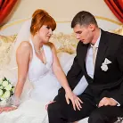 Lucy Bell in 'Talk about here CUMS the bride'